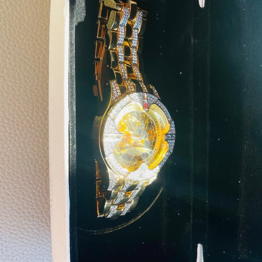 Elgin Stainless Steel Band Luxury Wristwatches